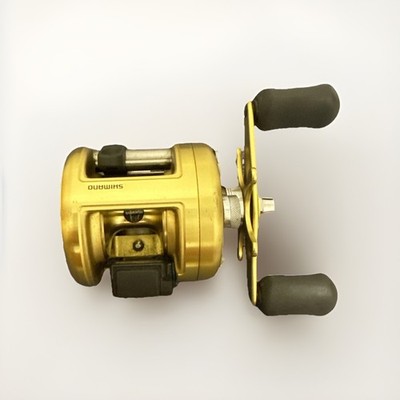 Shimano Calcutta 100B Gold Round Baitcasting Fishing Reel | eBay
