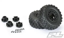 Pro-Line Badlands MX SC 2.2"/3.0" M2 Terrain Tires Mounted Traxxas Slash 2wd ...