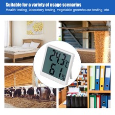 Digital Hygrometer Thermometer Indoor Temperature Humidity Monitor Accurate AP9