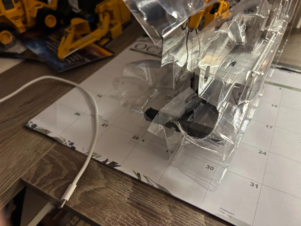 1/32 NEW RAY   KEN W 900 TOW TRUCK, NO PACKAGING # B 596 - Image 3 of 4