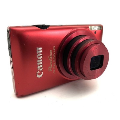 Canon PowerShot ELPH 300 HS Point & Shoot Red Digicam Bundle W