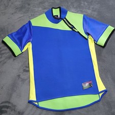 Vrg Nike Aqua Gear Wetsuit Top Large Blue Green Neoprene Has Wear