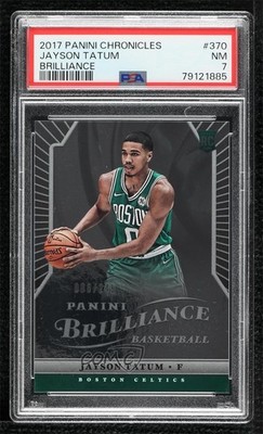 2017-18 Panini Chronicles Brilliance 6/249 Jayson Tatum #370 Rookie RC h2o