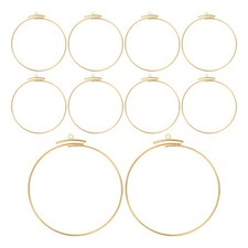 12 Pcs Dream Catcher Round Ring Boho Wedding Hoop Circle for Crafts