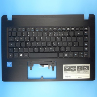 ORIGINAL Acer Aspire 1 A114-31 Gehäuse oberschale Tastatur touchpad palmrest  
