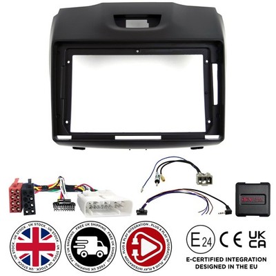 9'' Autoradio Tablet komplettes Einbauset Blende Isuzu D-Max 2012-2020 F9IS3
