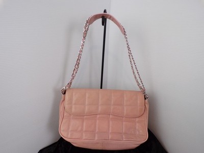 Purse VERA PELLE Pink Italian Leather Shoulder Bag