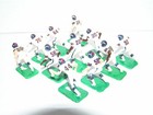 80s NFL Tudor Electric Football FULL Team New York Giants WHITE DR — photo 1