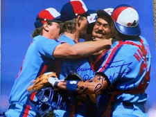 DENNIS MARTINEZ EL PRESIDENTE MONTREAL EXPOS SIGNED INSCRIBED PERFECT GAME 8X10