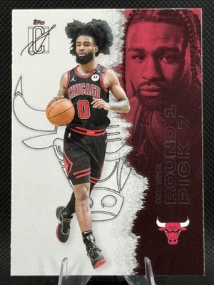 2026 Topps Signature Class #10 Coby White Chicago Bulls