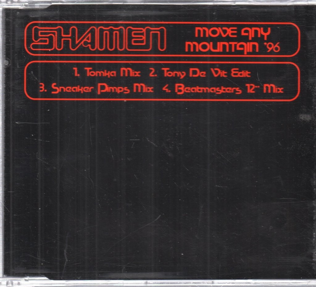 Shamen Move Any Mountain '96 CD UK One Little Indian 1996 169TP7CDL