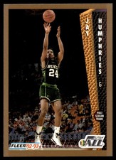 1992-93 Fleer Jay Humphries Utah Jazz #222