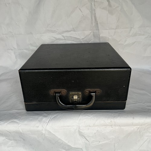Máquina de escribir silenciosa vintage Remington Rand modelo 7 en estuche años 40 - Imagen 8 de 10