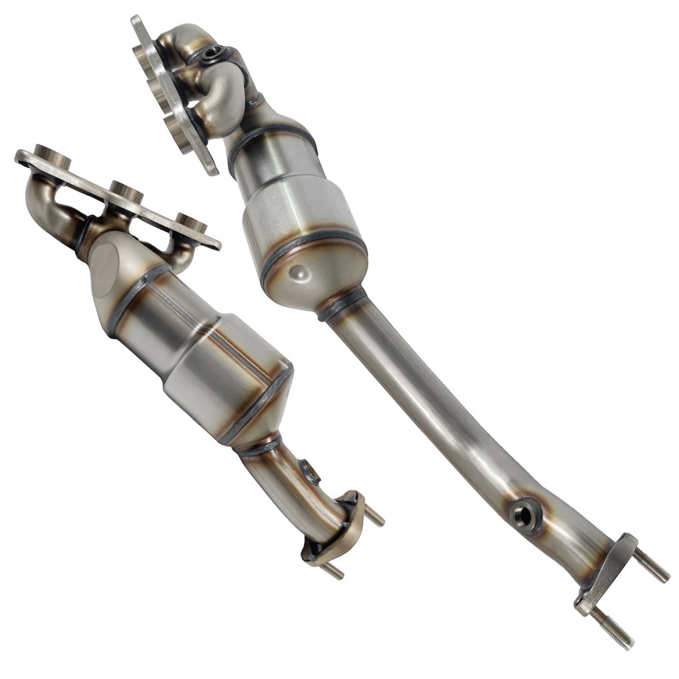 Front and Rear Manifold Catalytic Converters For 2007-2012 BMW 328i 3.0L EPA Foto 3 de 4