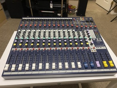 Soundcraft EFX12 Professional Mixer with Built-In Lexicon Effects   Great Condit