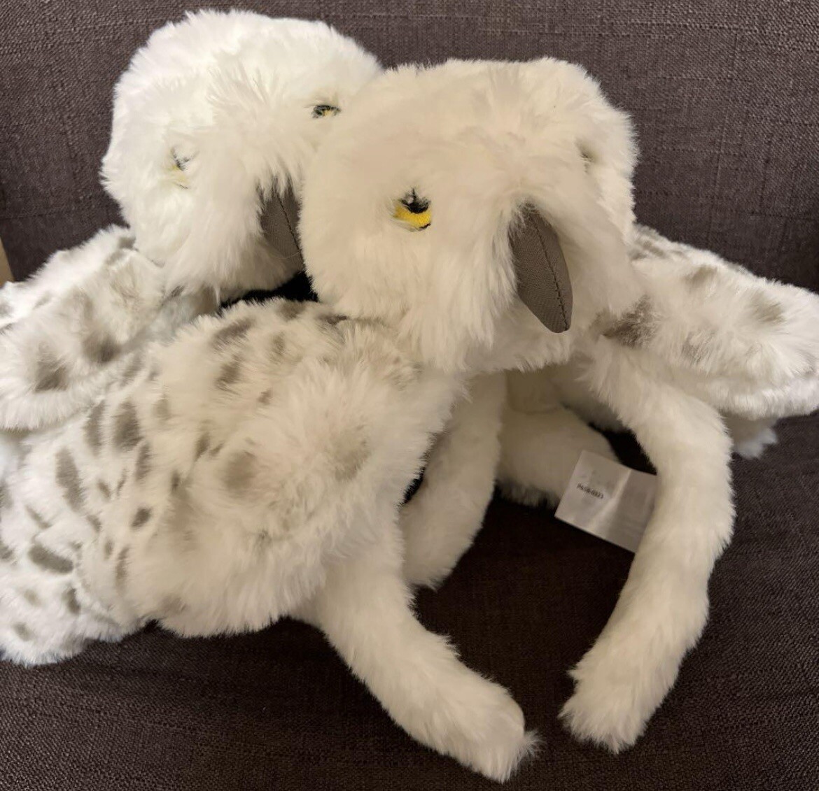 2sets USJ headband Hedwig Harry Potter White Owl Universal Studios