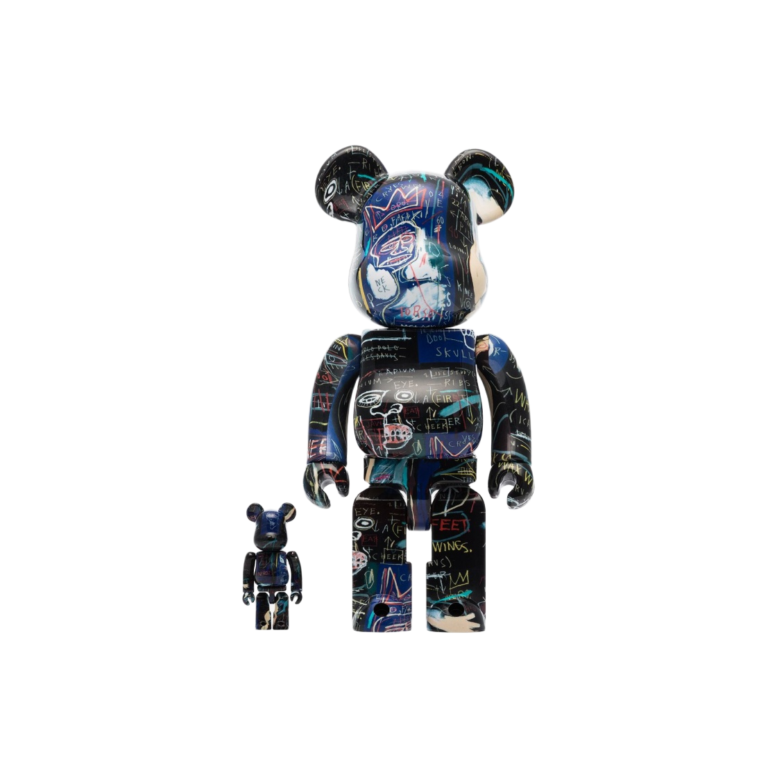 Be@rbrick Bearbrick Jean-Michel Basquiat #7 100% 400% Set | eBay