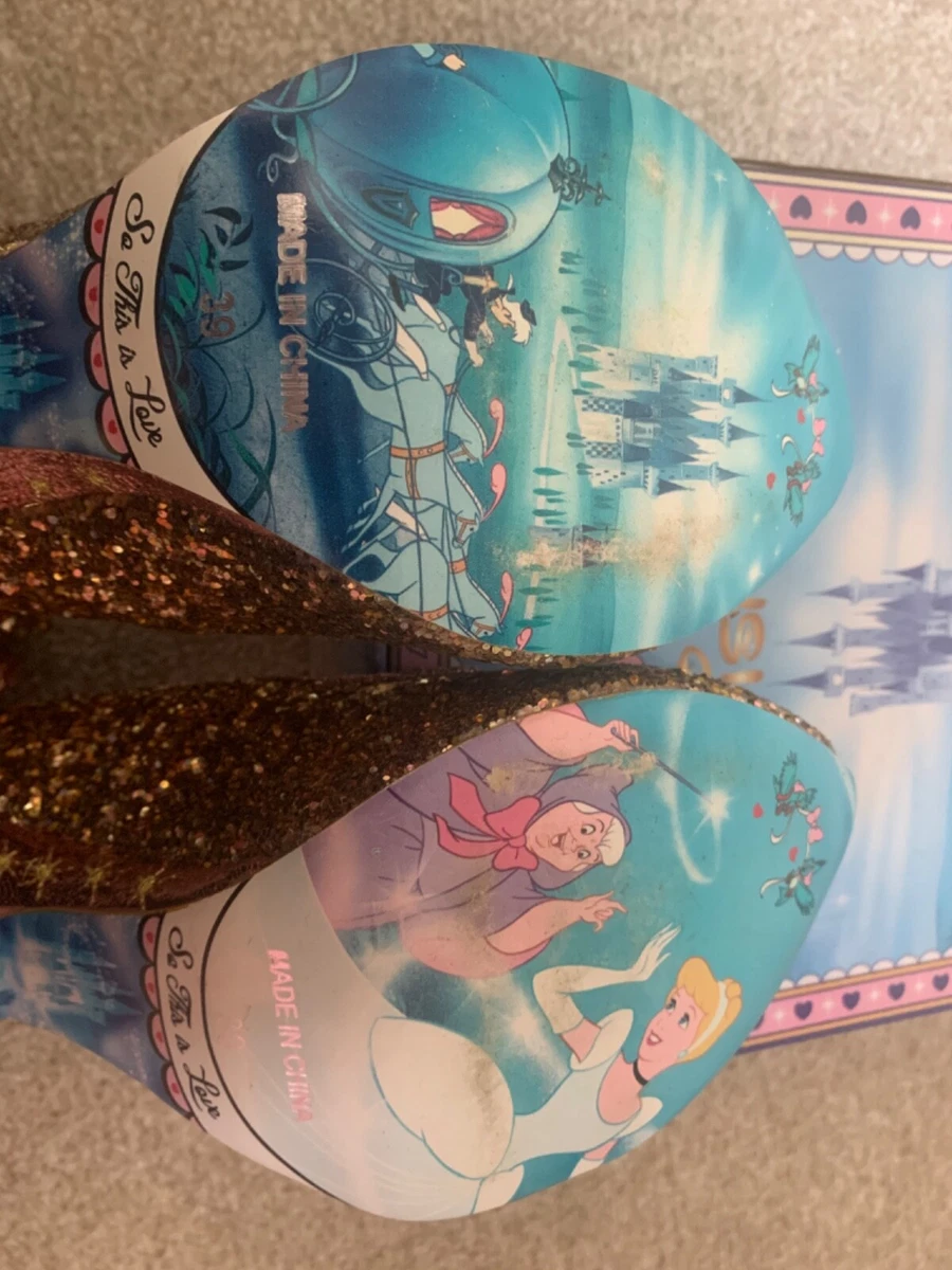 Irregular Choice Cinderella Light Up Shoes Size 6 eBay