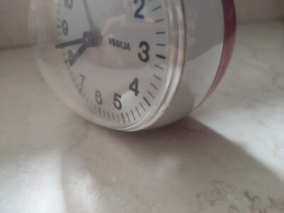 Raro orologio sveglia SFERICLOCK Veglia Design 1954 | eBay