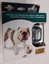 PetSafe Pet Micro I.D. Rescue Collar PID17-10980 USB Identification Large To 26"