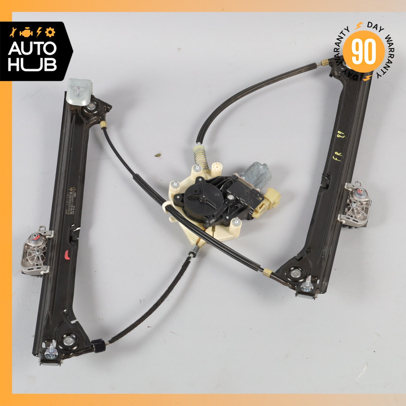 14-22 Maserati Quattroporte M156 Front Right Side Window Regulator Motor OEM 69k