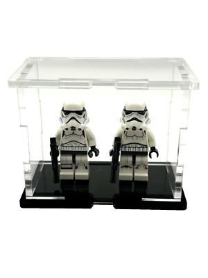 Display Case For LEGO Minifigure - 2 Character