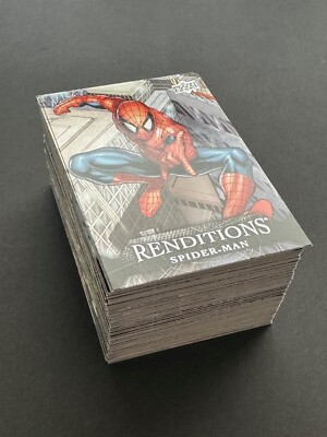 2024 Marvel Renditions Spider-Man Base Trading Cards You Pick Choose ...