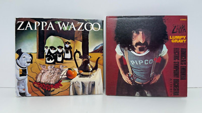 HTF ZAPPA WAZOO 2 CD Set & Zappa Lumpy Gravy CD