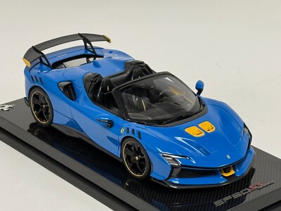 1/18 MR Collection Ferrari SF90 XX Spider Azzuro 