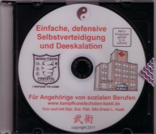 DVD De-escalation and Simple Defensive Self Defense for Social Professions - Picture 1 of 1