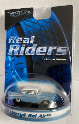 HOT WHEELS REAL RIDER SERIES LIMITED EDITION '57 CHEVY BEL AIR