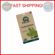 If You Care Latex Gloves, Large – 1 Pair (Pack of 1) – For Gardening, Dishwashin
