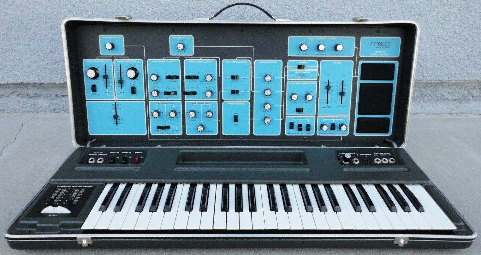 Moog Sonic Six - Vintage Analog Synthesizer - Pro-serviced w/Restoration 