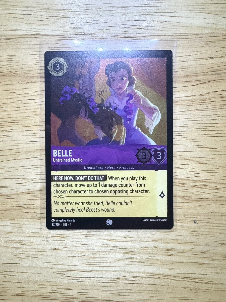 Belle - Untrained Mystic 37/204 - Disney Lorcana: Ursula's Return