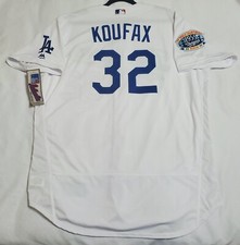 AUTHENTIC SIZE 44 LARGE, LOS ANGELES DODGERS SANDY KOUFAX FLEX BASE Jersey