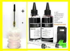 kit inchiostro  200 ml per ricarica cartucce 303 per stampante hp Envy 6232