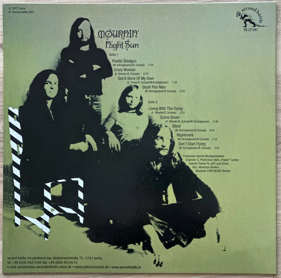 Night Sun - Mournin' - LP - SB LP 041 - Second Battle - NEU - - Bild 2 von 4