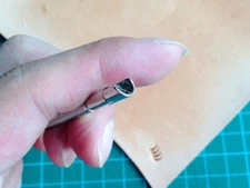 Stainless Steel  leather craft U STYLE Stamp Tool workshop DIY