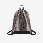 Sac de jour léger Supreme x The North Face peau de serpent noir   18SS NF0A3KVJ8WY