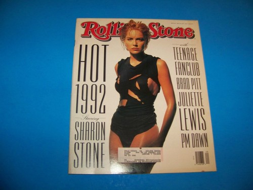 Rolling Stone Magazine #630 "Hot 1992 Sharon Stone" 1992 - 第 1/8 張圖片