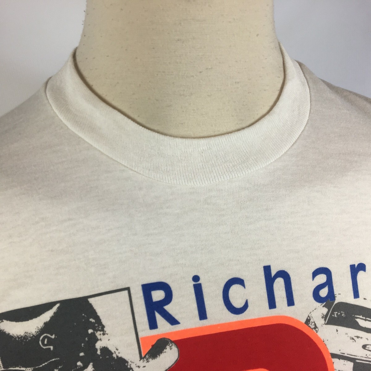 Rare Vintage Richard Petty Nascar Racing T Shirt STP Pontiac