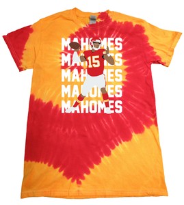 kansas city chiefs tie dye t shirt