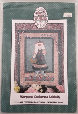 MARGARET CATHERINE LOBLOLLY Rabbit Quilt Pattern - Alma Lynne's Work of Heart