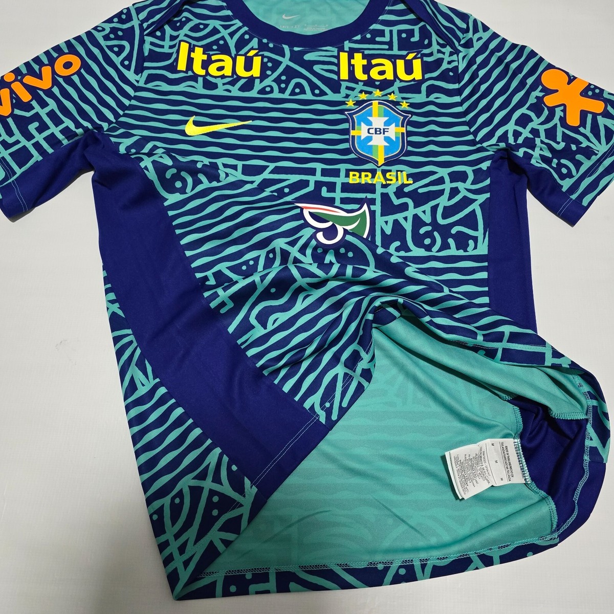 Brazil Training Jersey 2024/25 blue pre match Nike Brasil