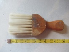 Vintage brush with wooden handle 6"