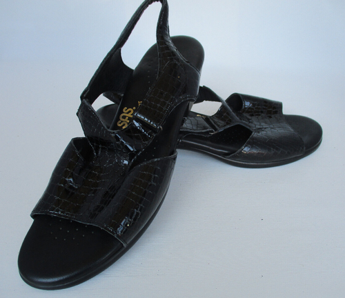 SAS Womens SZ 9 Slim/Narrow Width Suntimer Slingback Sandals Adj Ankle  Strap | eBay