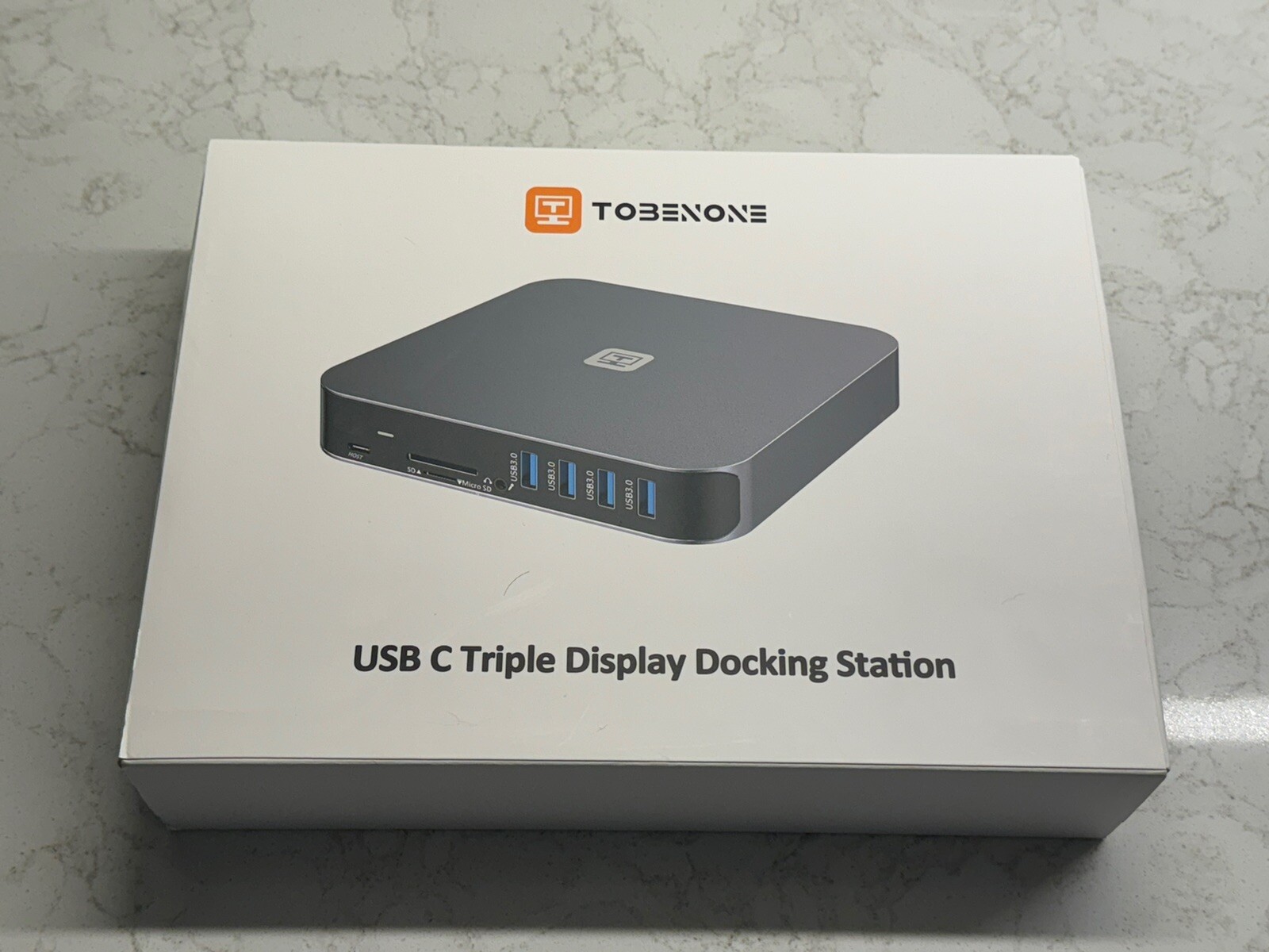 Tobenone UDS-015D USB C Triple Display Docking Station Works W/M1
