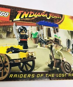 LEGO 7195 ~ Indiana Jones Raiders Lost Ark￼ - INSTRUCTION MANUAL ONLY