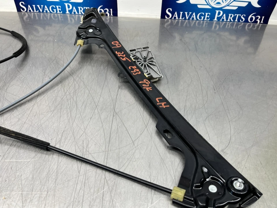 2009 Bmw 335i Front Driver Left Window Regulator w/ Motor - E92 E93 - 90k - Image 2 of 4