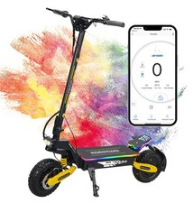 EOEOTWO 2400W Dual Motor Electric Scooter for Adults 40MPH 52V 23.4Ah 11" NFC